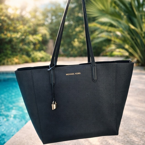 Michael Kors Handbags - Michael Kors - Penny Coated Twill Convertible Tote